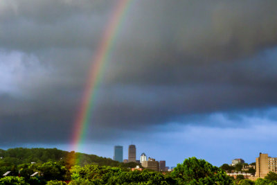 June 9th Rainbow Over Boston