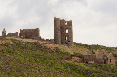 remains of the mining landscape