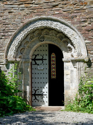 St Anthonys church - Norman doorway