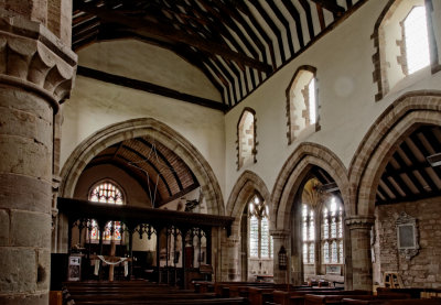 from nave towards Morton chapel