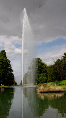 The fountain...
