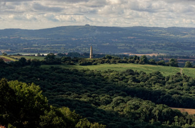 Eastnor obelisk and May Hill