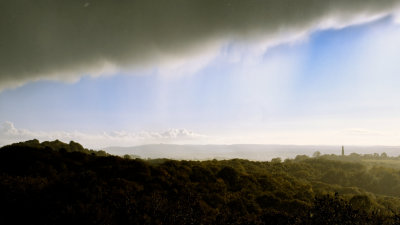 storm clearing Midsummer Hill