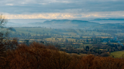 Mists across Herefordshire
