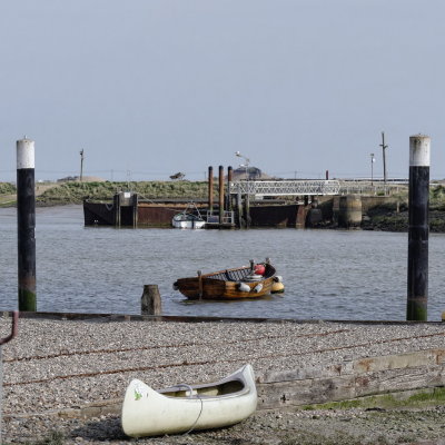 Orford…crossing to Orfordness