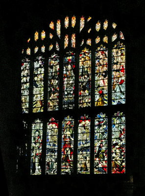 West window of cathedral