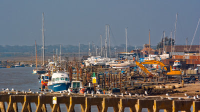 Southwold Harbour from Walberswick side