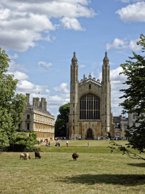 Kings College Chapel form 'The backs'