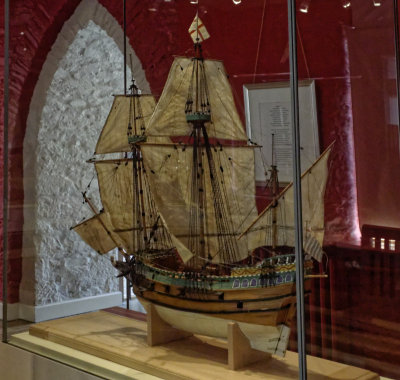Model of the Golden Hind