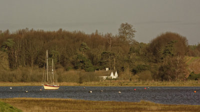 waterside house at Ramsholt