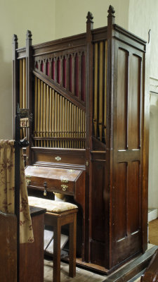 Waldringfield Church of All saints - organ case