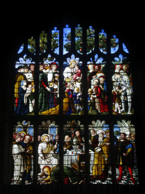 Lavenham Church - Window in Lady Chapel (was chantry chapel?)