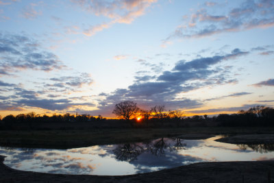 sunset, Waldringfield