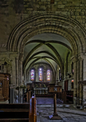 Church of St Lawrence, Warkworth - chancel