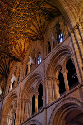 Chancel south arcades...