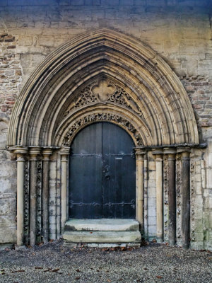 Doorway in cloisters