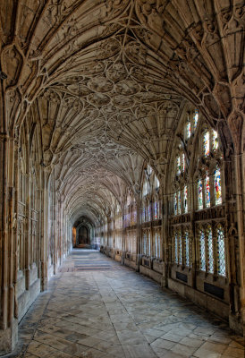 cool cloisters - fan vaulting