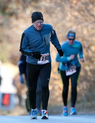 25K runners at 1-mile mark