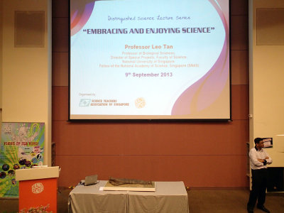 Prof Leo Tan's talk [9 Sept 2013]