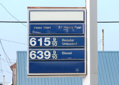 Price of Gasoline in Nome