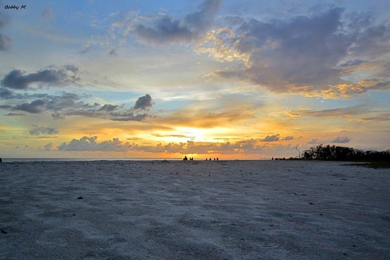 As evening falls