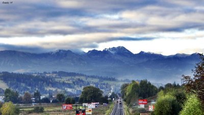 Tatra Mountains in the distance