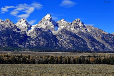 Tetons in afternoon light
