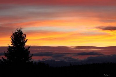 Wyoming sunrise