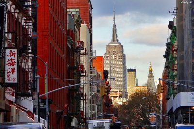 The ESB seen from Chinatown