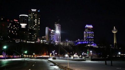  Skyline at night