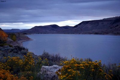 Blue Mesa Reservoir at daybreak