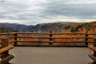 At viewing platform