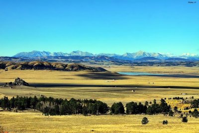 Sawatch Range in the distance