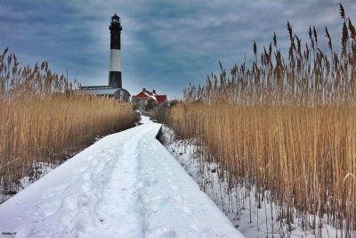 Snowy path