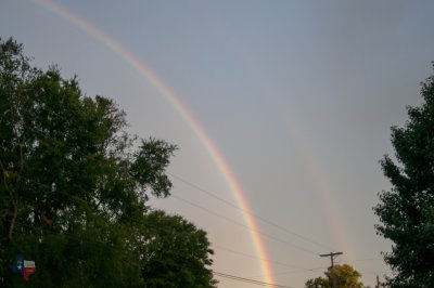 Late Afternoon Rainbow - God's Promise