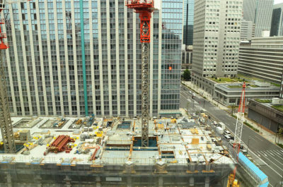 Tokyo Station Construction 3641