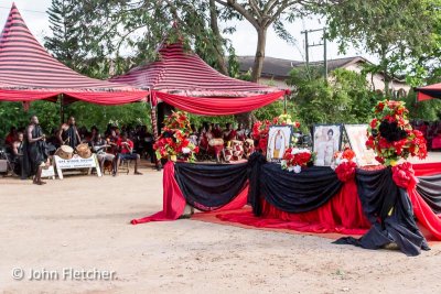 Funeral Celebration for a Prominent Woman