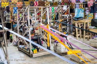 Looms for Producing Kente Cloth
