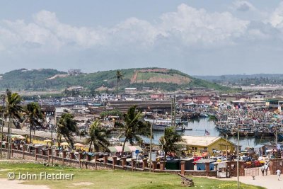 View of Elmina Harbor
