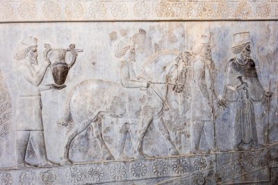Armenians Bringing Tribute to Darius the Great