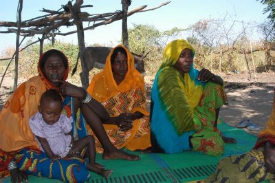 Tchad, Femmes lors des enqutes usagers Moussa Matraga