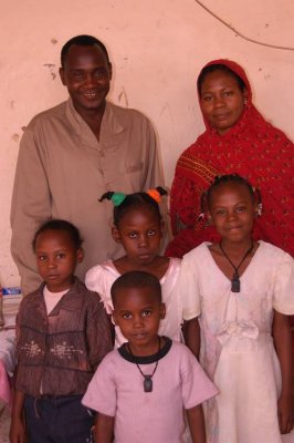 Tchad, Hamat et sa famille