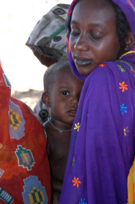 Tchad, Femme et son enfant