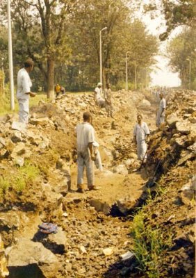 L'excavation