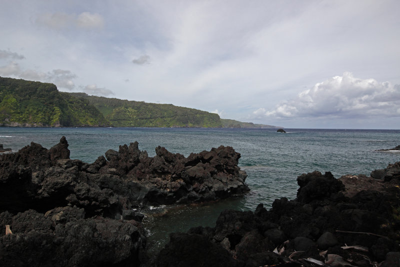 On the Keanae Peninsula