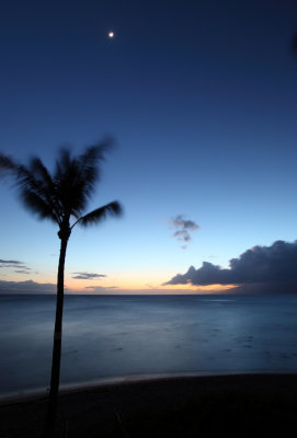 Moon over Maui