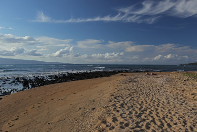 Kahana Beach scene - 2