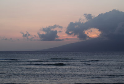 Barrel wave on Molokai