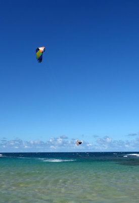 Kite boarder