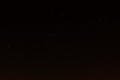 Orion just before dawn - Click on original to see stars better